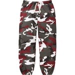 Supreme Small Box Drawcord Sweatpant (FW23) - Red Camo
