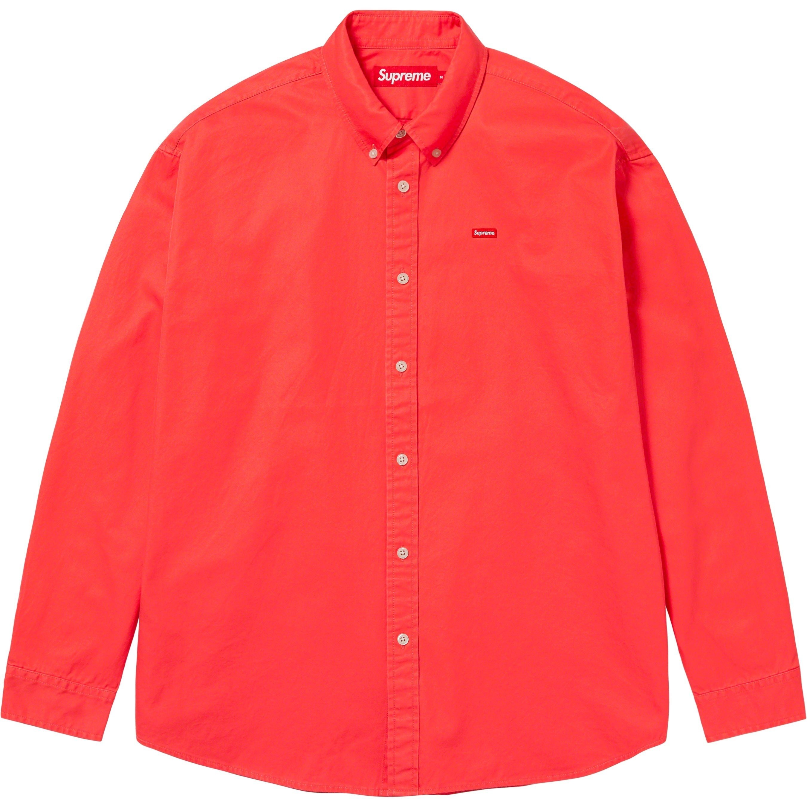 Supreme Small Box Shirt (FW23) - Coral - $128