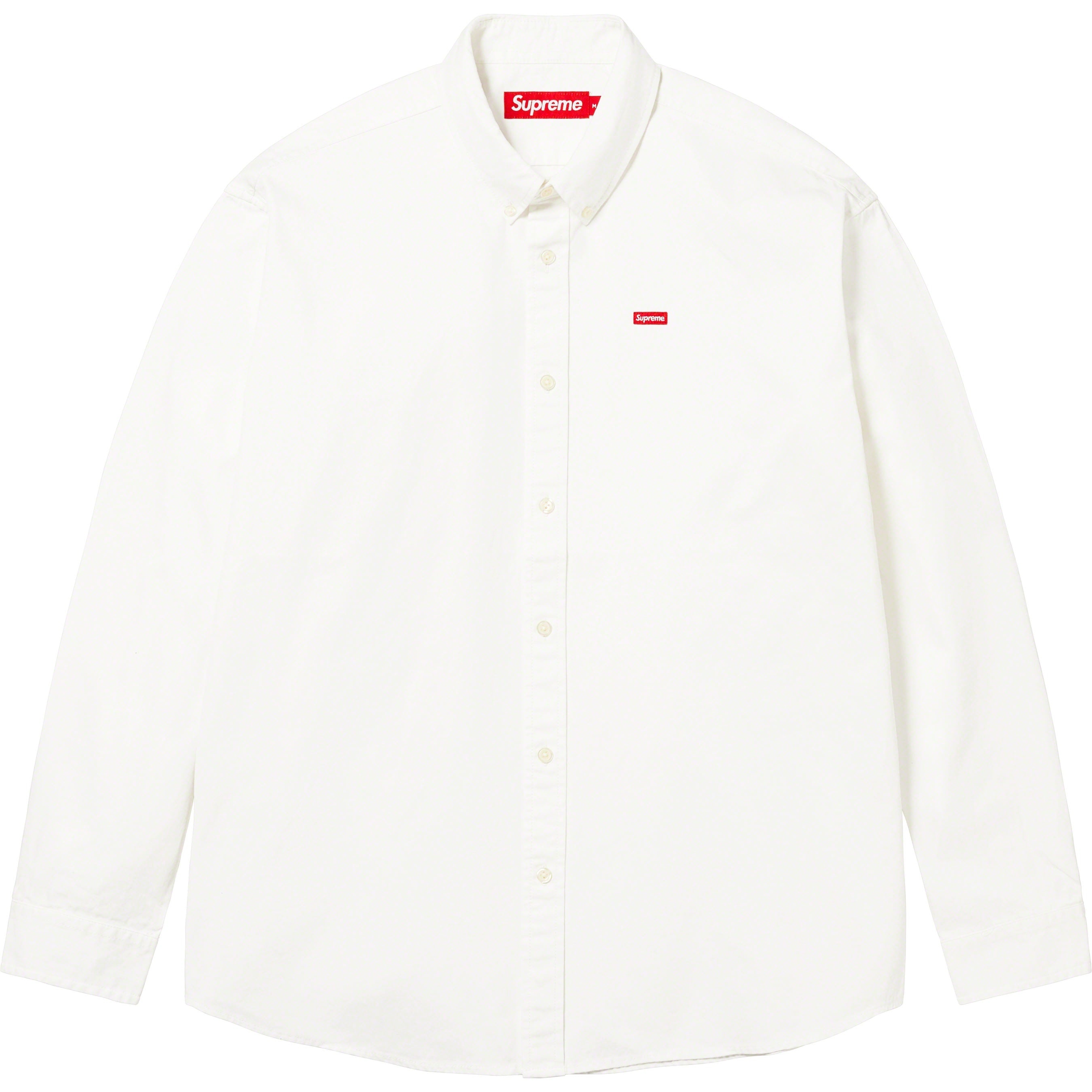 【新品】 Supreme Small Box Shirt 白 M Supreme Small Box Shirt (FW23) - $128