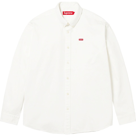 ほぼ未使用 Supreme Small Box Shirt ホワイト 23aw Small Box Shirt - fall/winter 2023 - Supreme