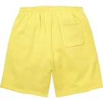 Supreme Small Box Sweatshort (FW23) - Acid Yellow