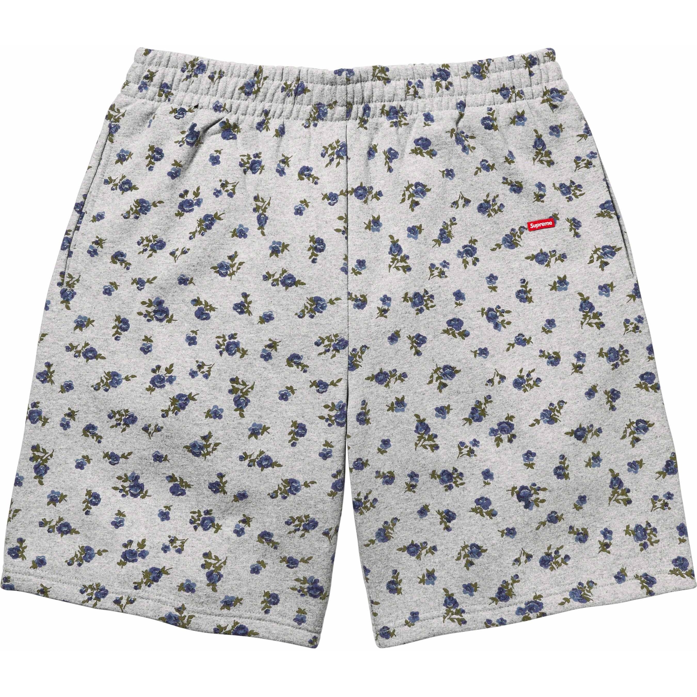 Supreme Small Box Sweatshort (FW23) - Flowers - $118