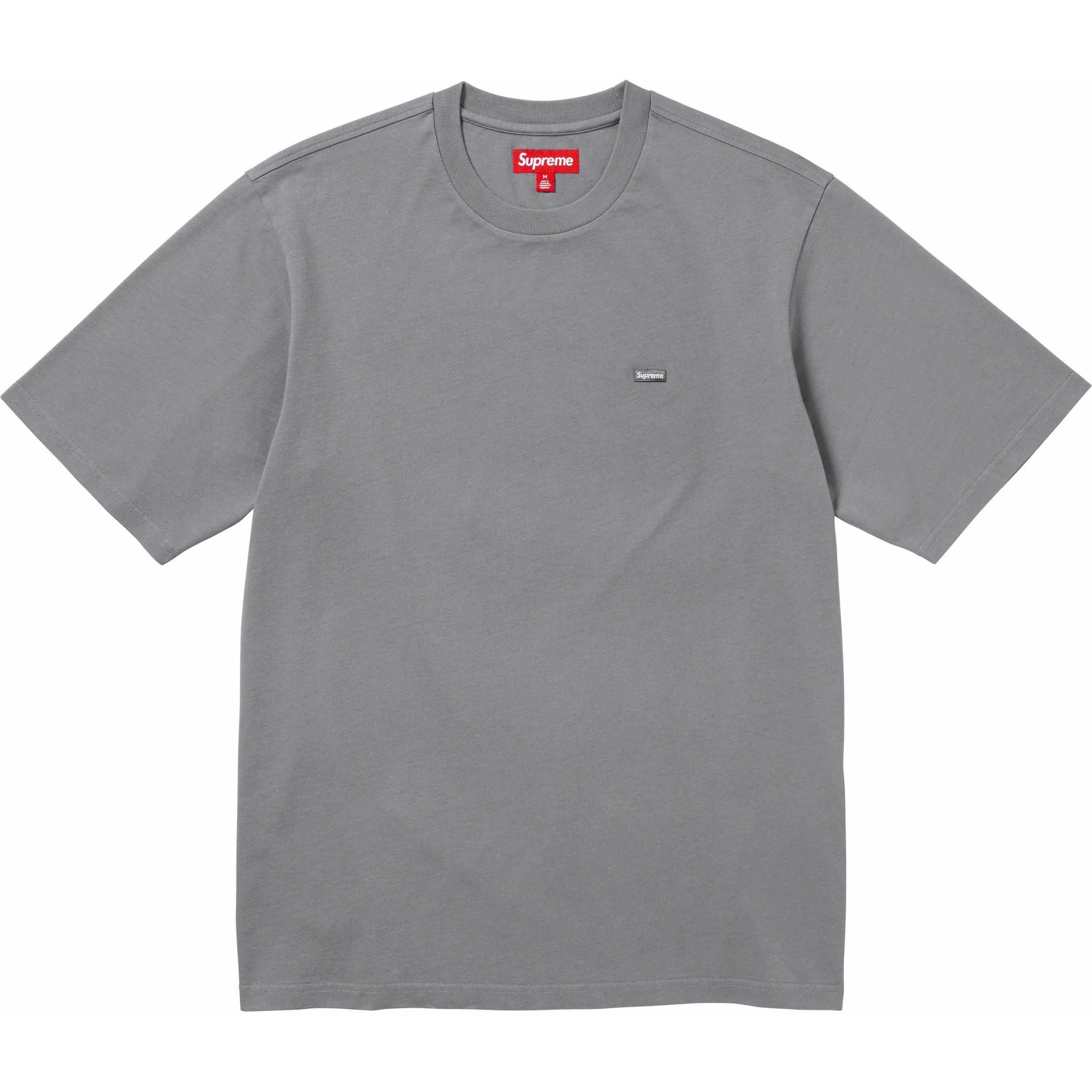 Supreme Small Box Tee (FW23) - Dark Grey - $60