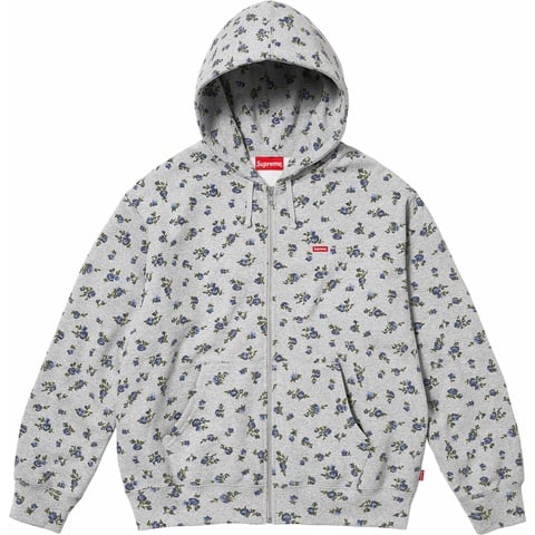 Small Box Zip Up Hooded Sweatshirt - Supreme