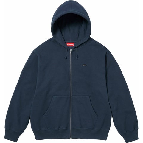 トップス L Box Logo Zip Up Hooded Sweatshirt Navy Sweatshirts – Fall/Winter 2025 Preview – Supreme