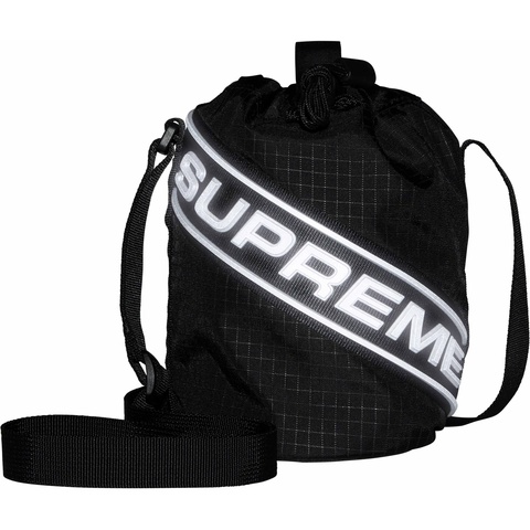 Supreme Small Cinch Pouch - Black