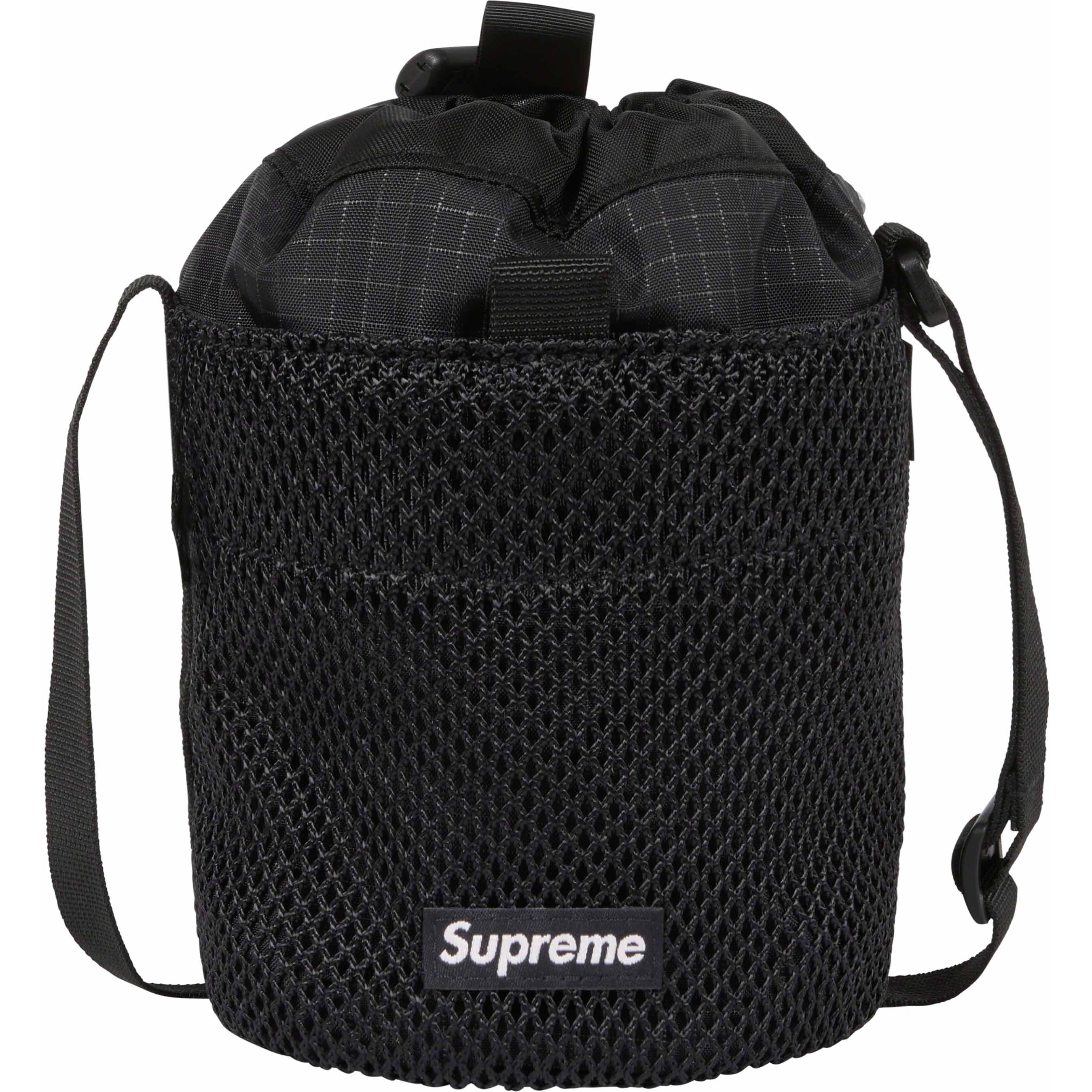 Supreme Small Cinch Pouch (FW23) - Black - $44