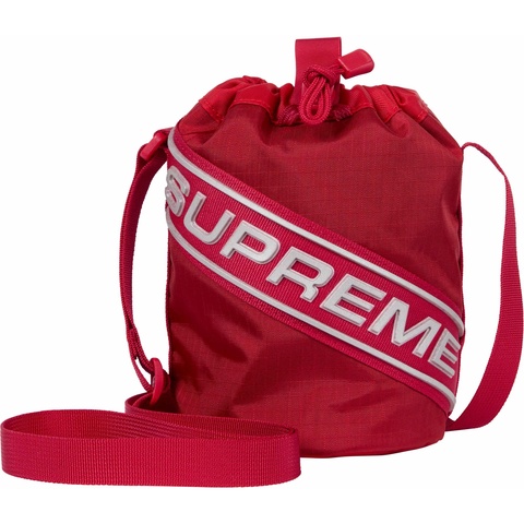 Supreme Small Cinch Pouch - Red