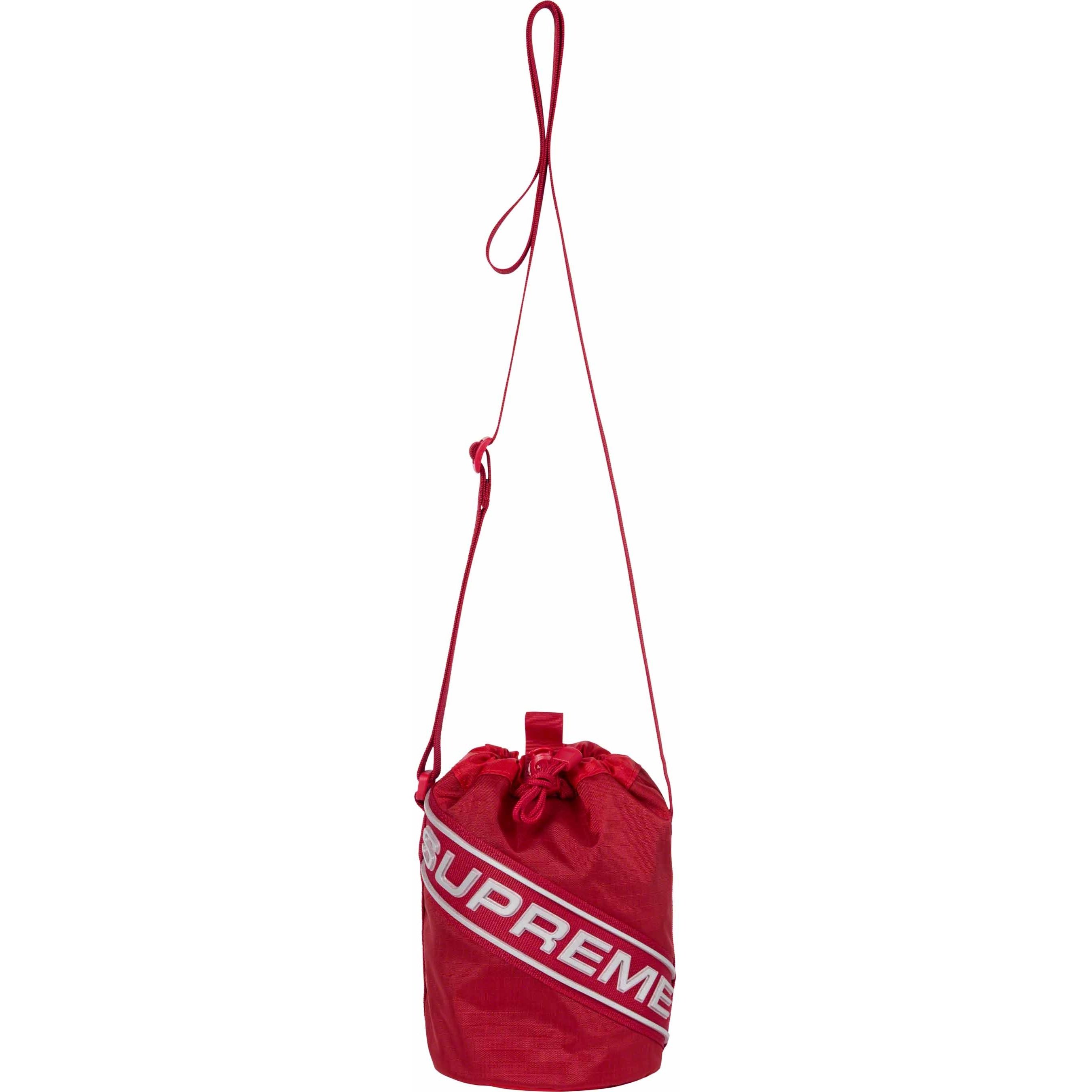 Supreme Small Cinch Pouch (FW23) - Red - $44