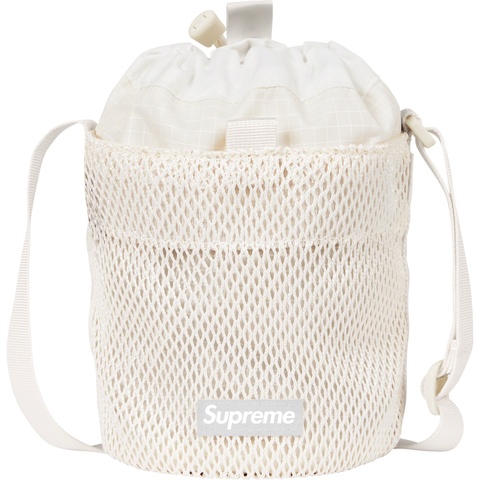 Supreme Small Cinch Pouch - White