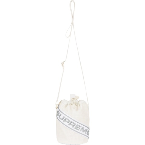 Supreme Small Cinch Pouch - White
