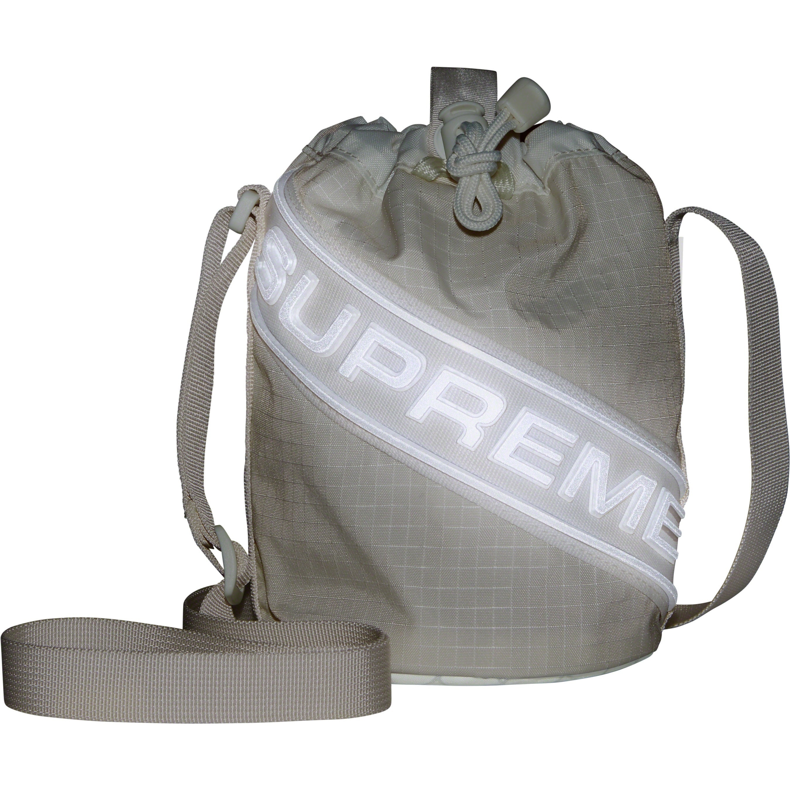 Supreme Small Cinch Pouch (FW23) - White - $44