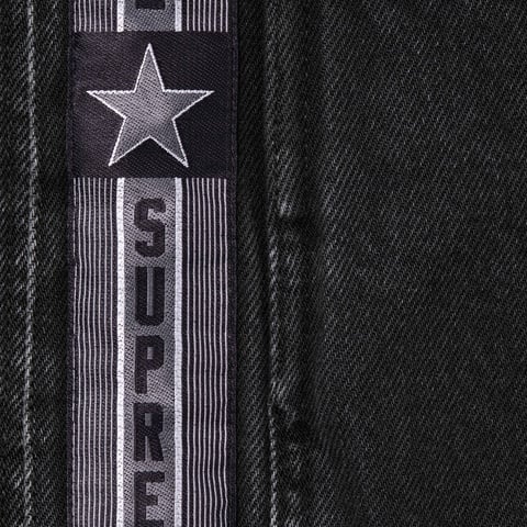 Supreme Snap-Off Baggy Jean - Washed Black