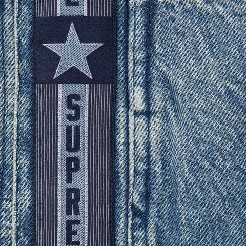 Supreme Snap-Off Baggy Jean - Washed Blue