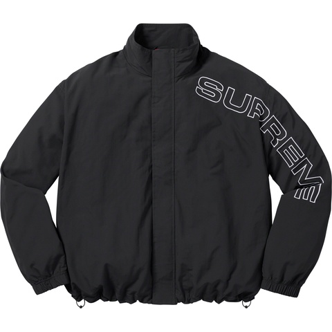 Spellout Embroidered Track Jacket - Supreme