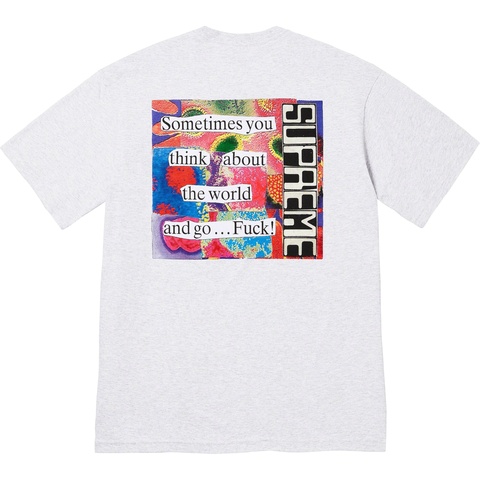 Supreme Static Tee - Ash Grey