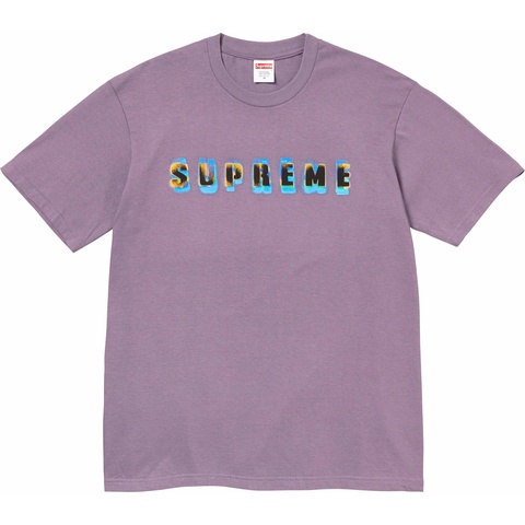 Supreme Stencil Tee - Dusty Purple