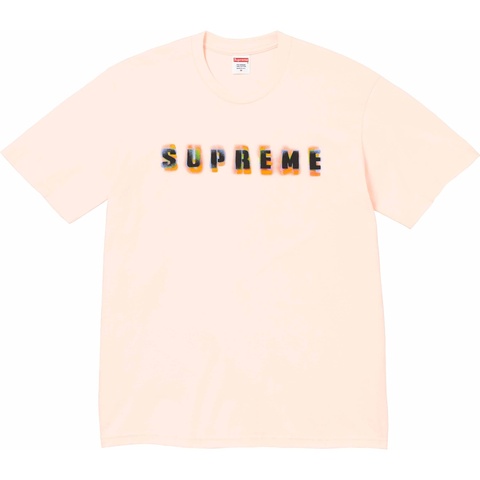 Supreme Stencil Tee - Pale Pink