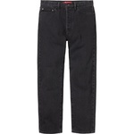 Supreme Stone Washed Black Slim Jean (FW23) - Washed Black