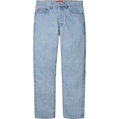 Supreme Stone Washed Slim Selvedge Jean - Stone Washed Indigo