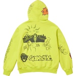 Supreme Sunrise Hooded Sweatshirt (FW23) - Acid Green