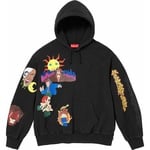 Supreme Sunrise Hooded Sweatshirt (FW23) - Black