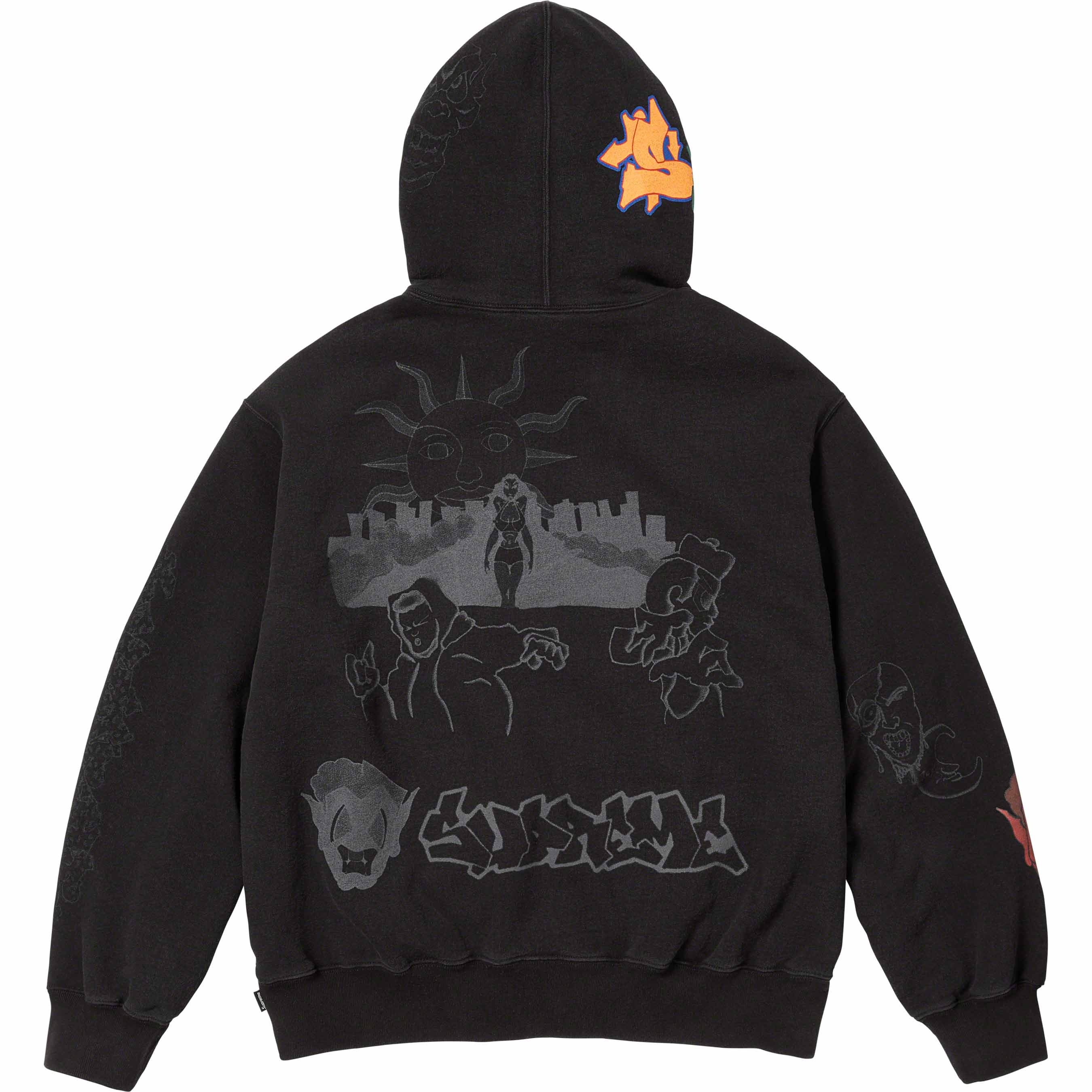 トップス Supreme Sunrise Hooded Sweatshirt Black Supreme Sunrise Hooded Sweatshirt Black Men's - FW23 - US