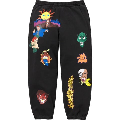 Supreme Sunrise Sweatpant - Black