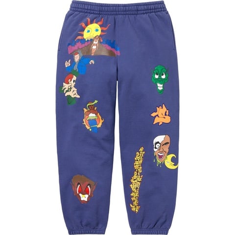 Supreme Sunrise Sweatpant - Washed Navy