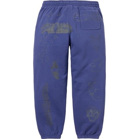 Supreme Sunrise Sweatpant - Washed Navy