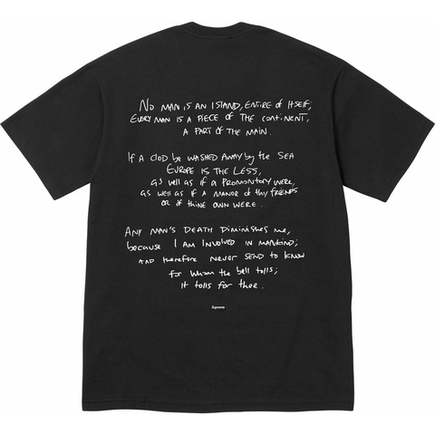 Supreme Supreme/Corteiz Rules The World Tee - Black