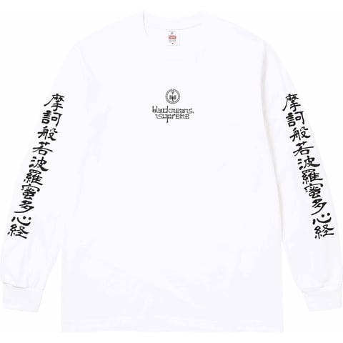 Supreme®/blackmeans L/S Tee - fall/winter 2023 - Supreme