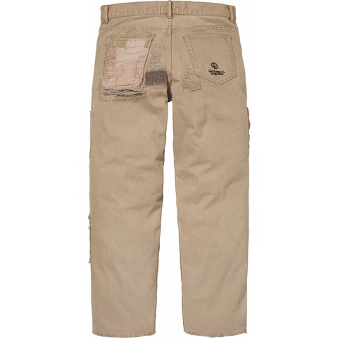 Supreme Supreme®/blackmeans Mended Loose Fit Jean - Dirty Tan