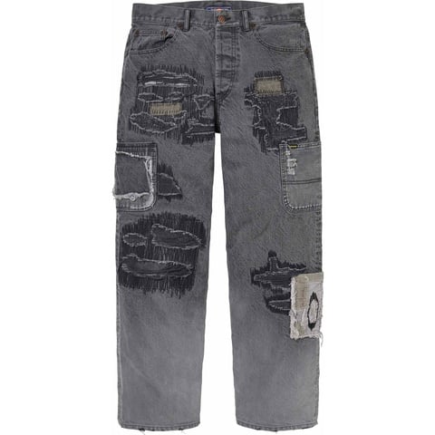 Supreme®/blackmeans Mended Loose Fit Jean - Supreme