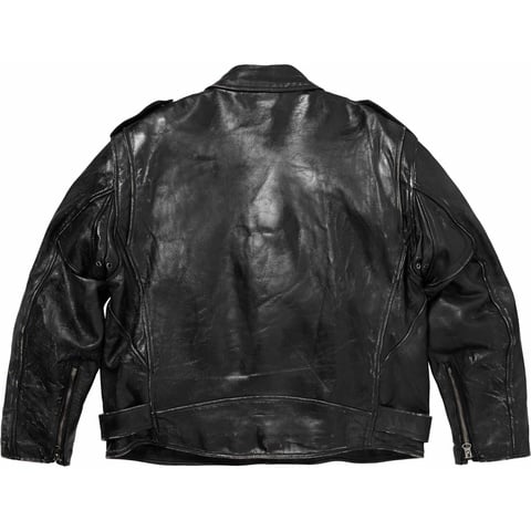 Supreme®/blackmeans Painted Leather Motorcycle Jacket - Supreme