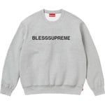 Supreme Supreme BLESS Crewneck (FW23) - Heather Grey