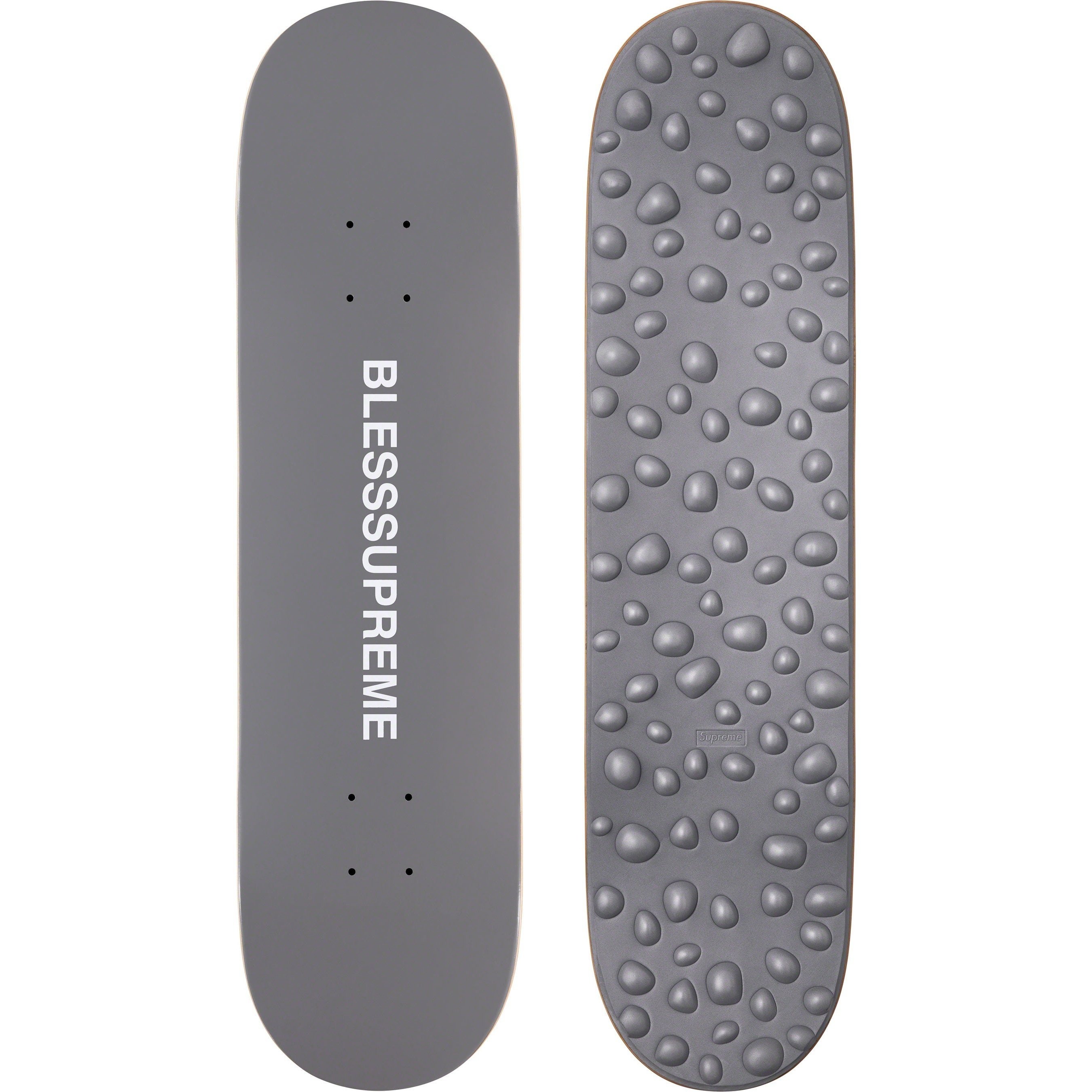 Supreme Supreme BLESS Reflexology Skateboard (FW23) - Grey - 8.25" x 32" - $118