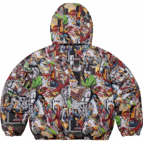 Supreme Supreme®/BLESS Tapestry Down Puffer Jacket - Multicolor