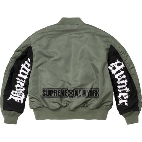 Supreme®/Bounty Hunter MA-1 - fall/winter 2023 - Supreme
