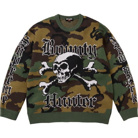 Supreme Supreme®/Bounty Hunter Sweater - Woodland Camo