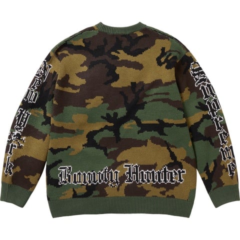 Supreme Supreme®/Bounty Hunter Sweater - Woodland Camo