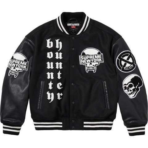Supreme Supreme®/Bounty Hunter Varsity Jacket - Black