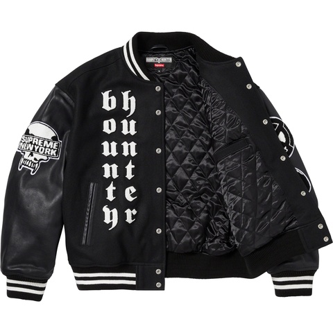 Supreme Supreme®/Bounty Hunter Varsity Jacket - Black