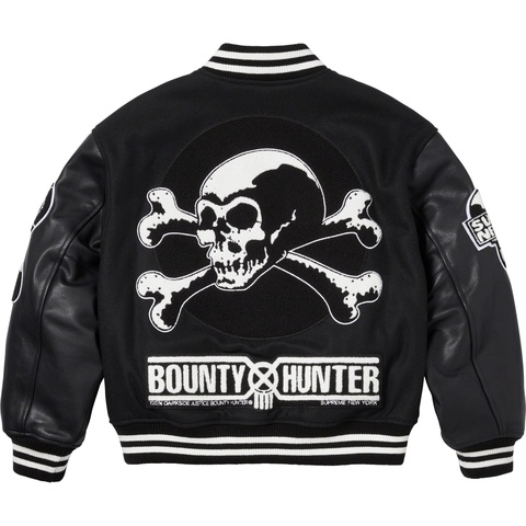 Supreme Supreme®/Bounty Hunter Varsity Jacket - Black
