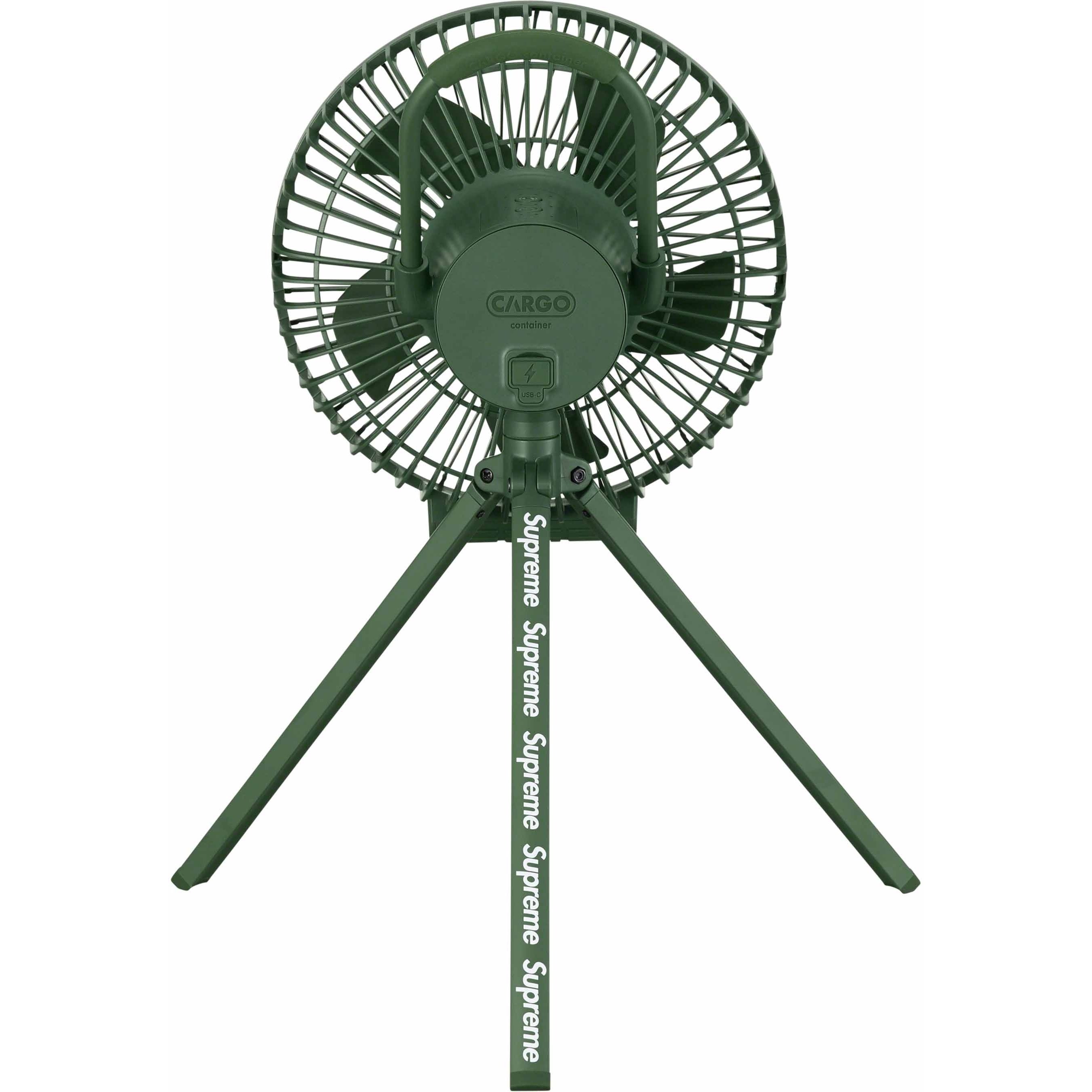Supreme Supreme Cargo Container Electric Fan (FW23) - Olive - $78