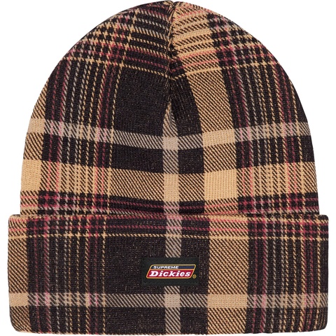 Supreme Supreme®/Dickies® Beanie - Black Plaid