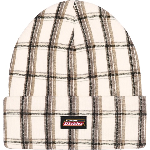 Supreme Supreme®/Dickies® Beanie - White Plaid