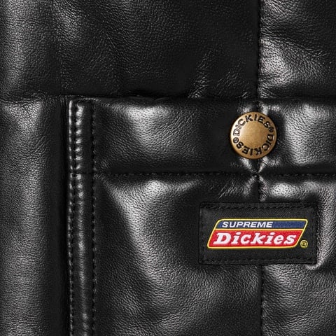 Supreme®/Dickies® Leather Work Vest - Supreme