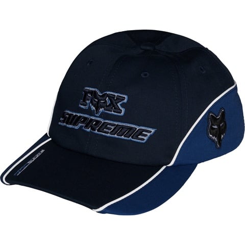 【最終値下げ】SUPREME × Fox Racing ロゴキャップ Supreme x Fox Racing® logo-embroidered Cap | Blue | FARFETCH ID