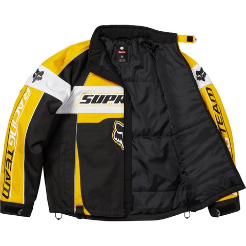 Supreme Supreme®/Fox® Racing Jacket - Yellow